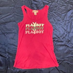 Playboy pink tank top